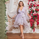 Floral Evening Dress for Women