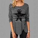 Cat Design Women's T-Shirt for Everyday Wear