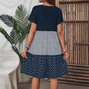 Chic Women's Stripe and Dot Dress
