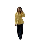 Chic Women's Blazer with Stylish Button Accents