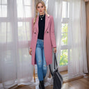 Chic Double Button Women's Blazer Coat