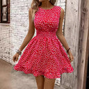 Women's Everyday Dress with Ruffled Hem