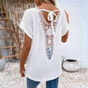 Chic Women's V-Neck Knit Blouse