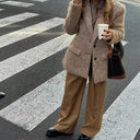 Chic Women's Blazer Jacket in Quality Fabric with Unique Design