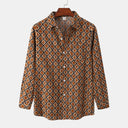 Chic Women's Long Sleeve Zebra Print Blouse