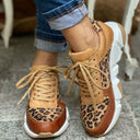 Stylish Patchwork Fashion Sneakers