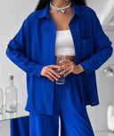 Chic Women's Blouse in Airy Fabric
