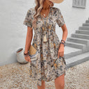 Floral Print Women's Dress for Everyday Wear