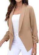 Chic Asymmetric Blazer for Women