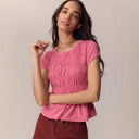 Chic Blouse with Gathered Waist for Women