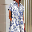 Chic Women's Shirt Dress - Stylish and Fashionable