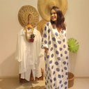Chic Women's Summer Dot Print Dress