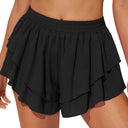Chic Ruffled Shorts for Women