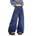 Trendy Women's Loose Fit Cargo Jeans