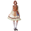 Charming Ladies' Historical Dirndl Dress with Detailed Bodice