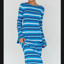 Chic Striped Long Sleeve Dress for Women