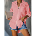 Chic Women's Blouse in Airy Fabric