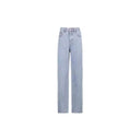 Vintage Butterfly Pattern Women's Jeans