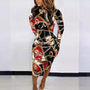 Artistic Women’s Form-Fitting Dress