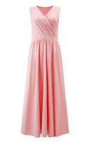 Chic Maxi Dress with Elegant Wrap Design