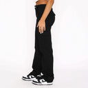 Women's Cargo Pants with High Pockets and Relaxed Fit