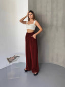 Chic Flowing Palazzo Pants for Women