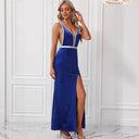 Chic Women's Evening Dress - Glamorous Design