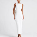 Chic Structured Maxi Dress for Women