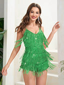 Sequin-Embellished Women's Jumpsuit