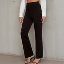 Chic High-Waisted Wide Leg Office Pants