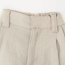 Stylish High-Waisted Pleated Women's Trousers