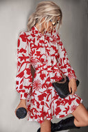 Floral High Neck Women's Dress Collection