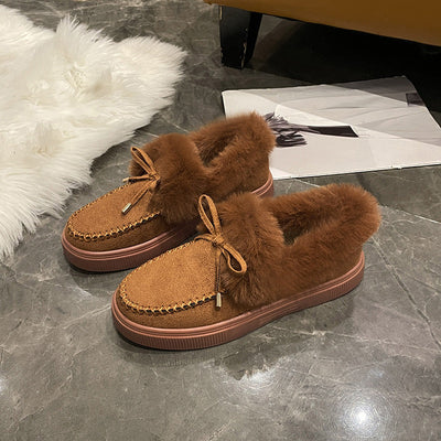 Chic Women's Slippers with Plush Lining