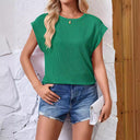 Chic Women's Short Sleeve Top
