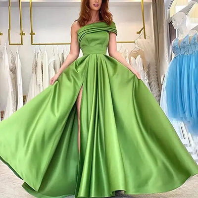 Chic Women's Evening Dress - Stylish Elegance