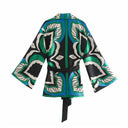 Chic Women's Blouse and Shorts Ensemble