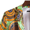 African Pattern Women's Blazer with Modern Cut