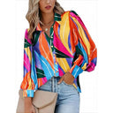Trendy Women's Blouse with Structured Sleeves