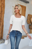 Chic Puff Sleeve Blouse for Women