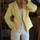 Chic Oversized Blazer with Double Button Closure