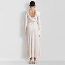 Floral Maxi Dress with Elegant Long Sleeves