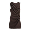 Chic Women's Ruffle Mini Dress