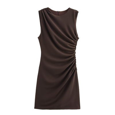 Chic Women's Ruffle Mini Dress