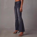 High-Waisted Flared Jeans for Modern Style