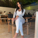 Chic Women's Long Sleeve Bodycon Jumpsuit