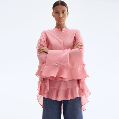 Ruffle Detail Blouse for Women
