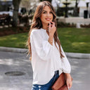Chic V-Neck Blouse for Women