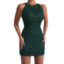 Sequin-Embellished Cocktail Dress for Women