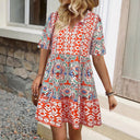 Airy Summer Dress for Curvy Figures with Fun Print