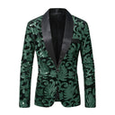 Floral Sequin Blazer for Women - Chic Style